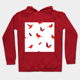 Red Feather Sparrow Hoodie